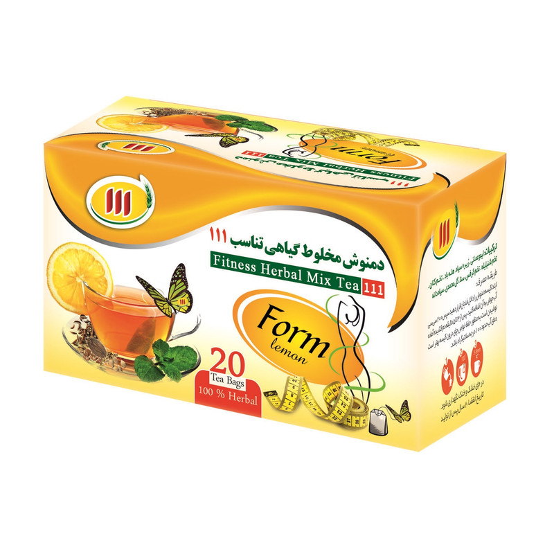 دمنوش گیاهی مخلوط تناسب ۱۱۱ - ۴۸ گرم